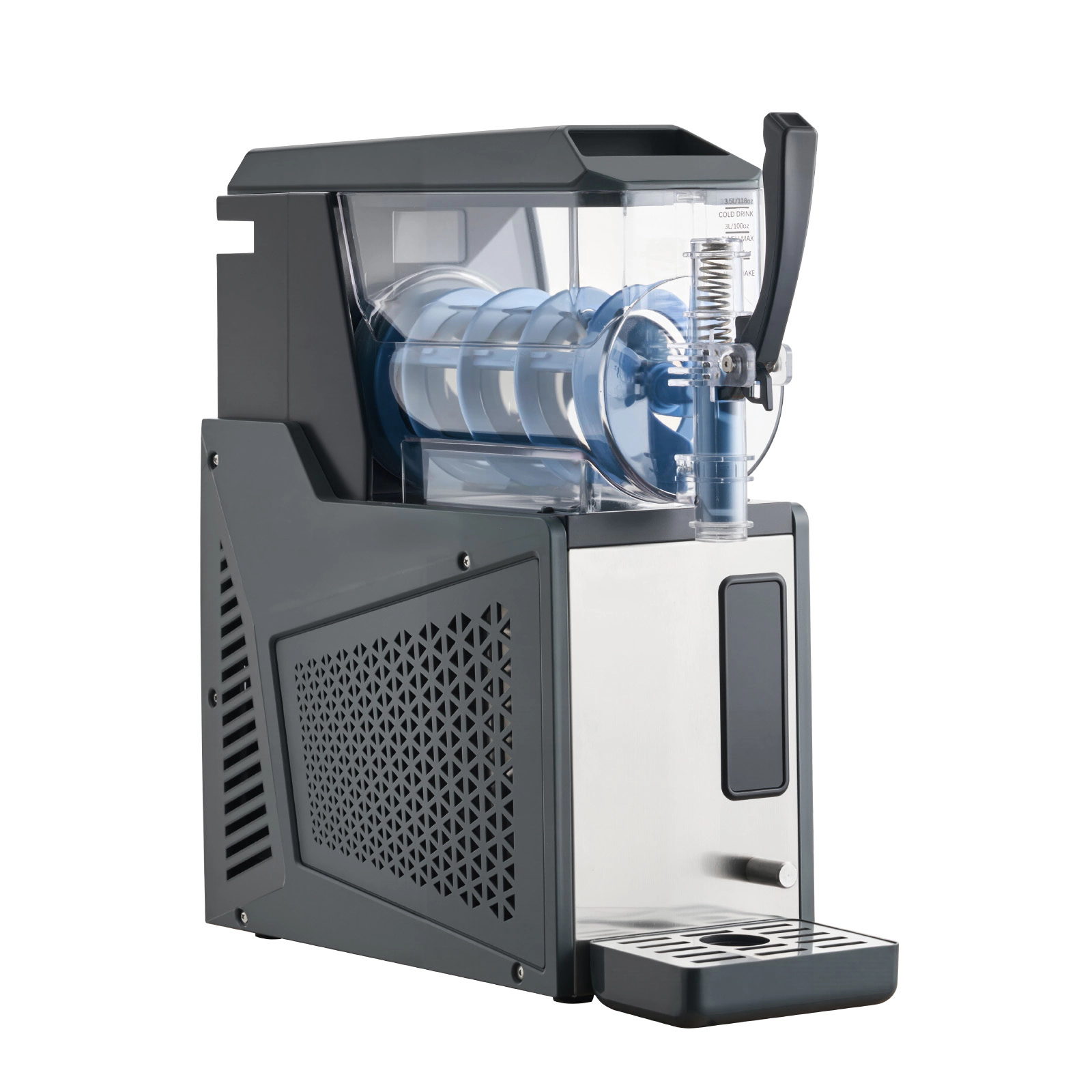 HONGGE Slushie Machine / No Ice Needed Slushy for Home Frozen Drink Maker with Single Tank Margarita