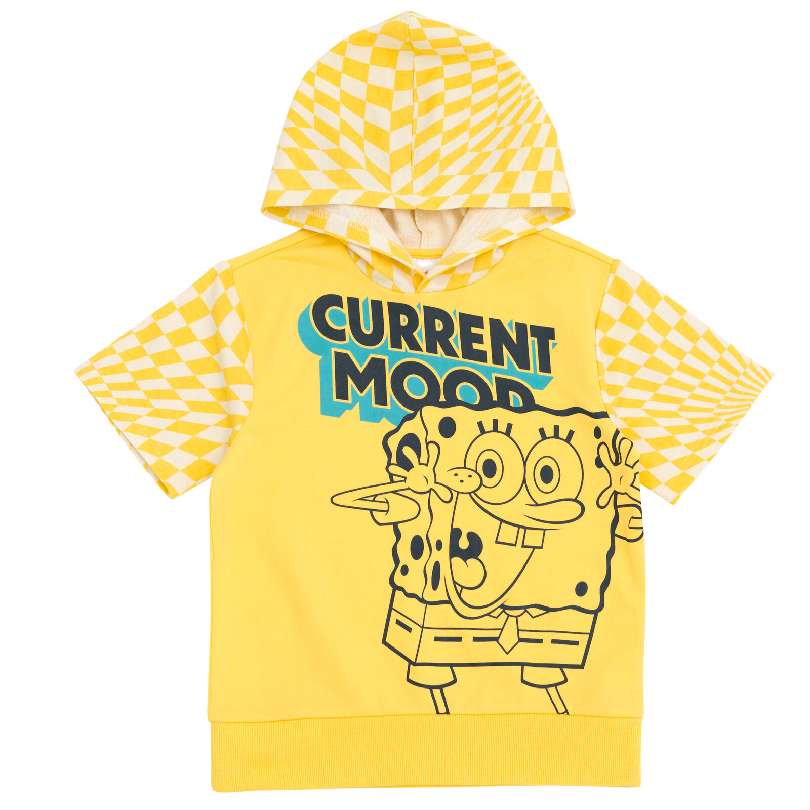 SpongeBob SquarePants Boys' 2-Piece Hooded Tee and Shorts Set