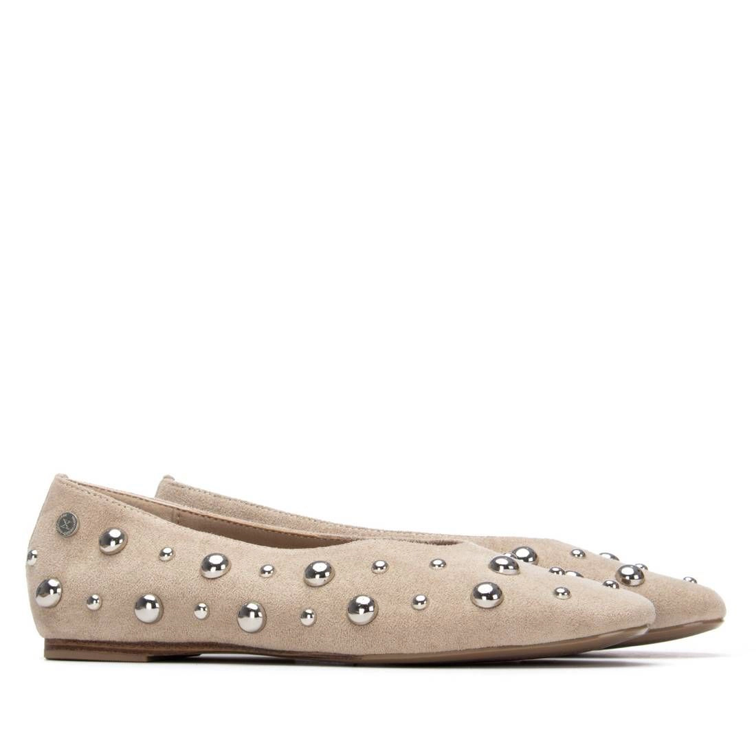 XTI Microfiber Pointed-Toe Sandals Lightweight Closed-Toe Womens Shoes
