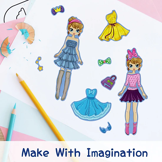 Wrapables Make a Face Stickers, Make Your Own Stickers, DIY Craft ...