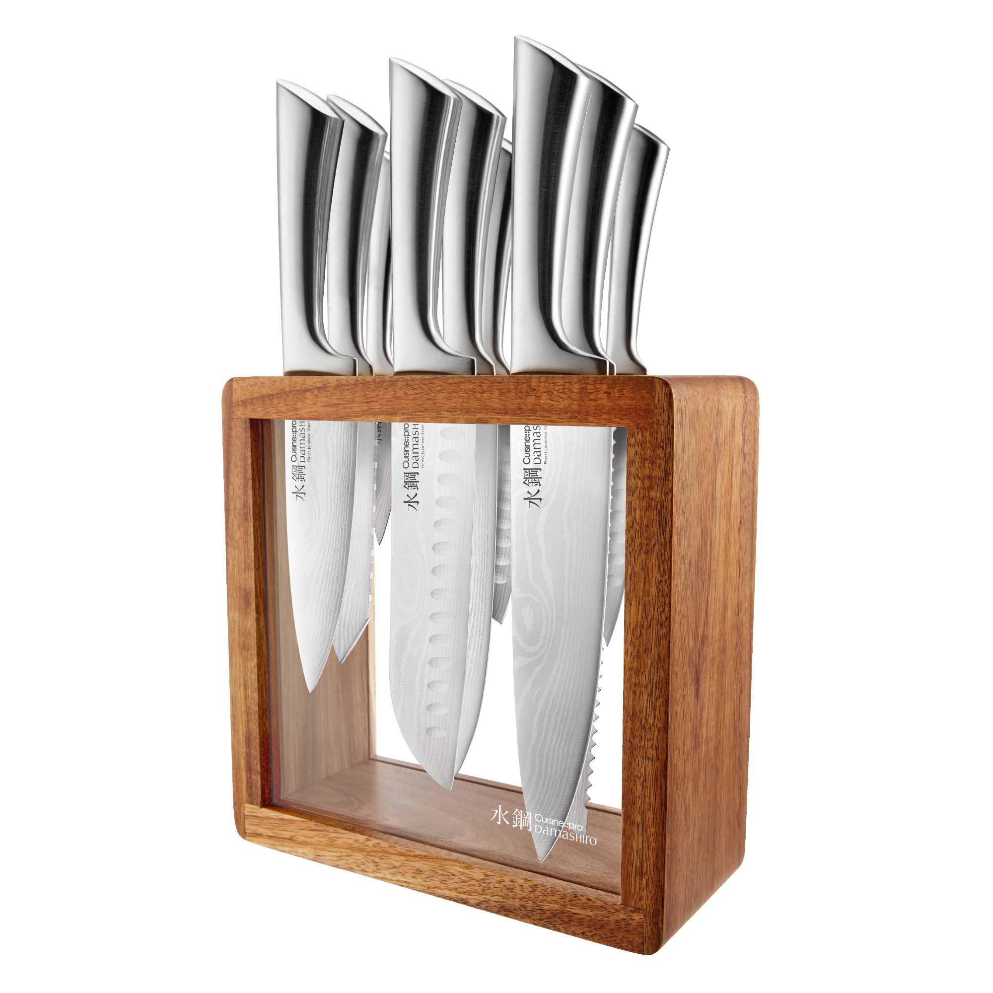 Cuisine::pro® Damashiro® 10-Piece Hiryu Knife Block