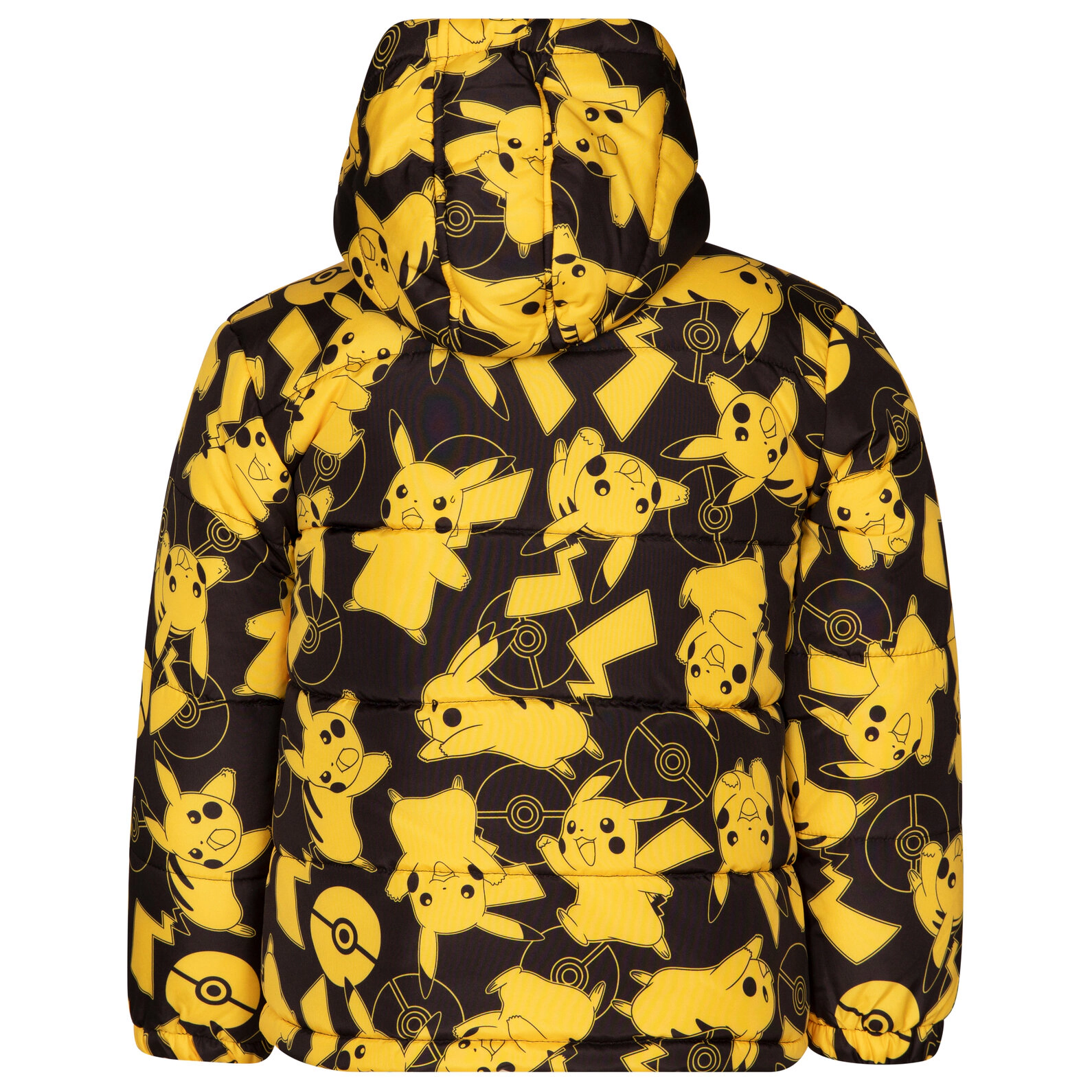 Pokemon Pikachu Boys' Hooded Puffer Coat
