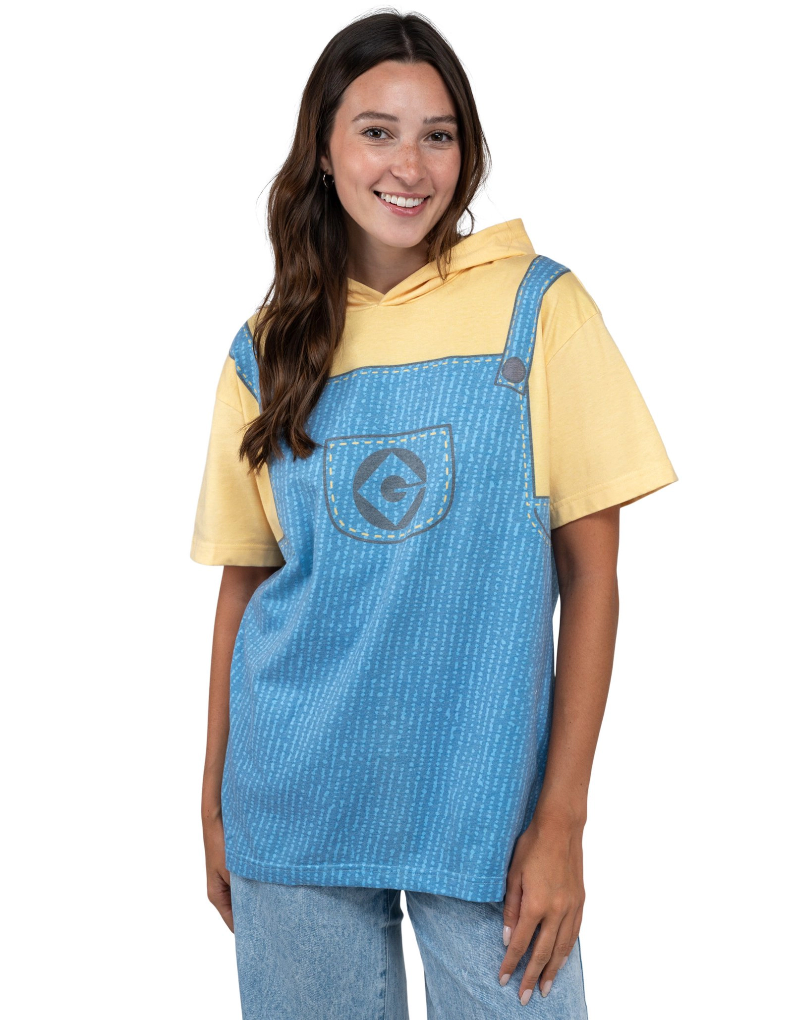 Minions Matching Family Cosplay Hooded T-Shirt