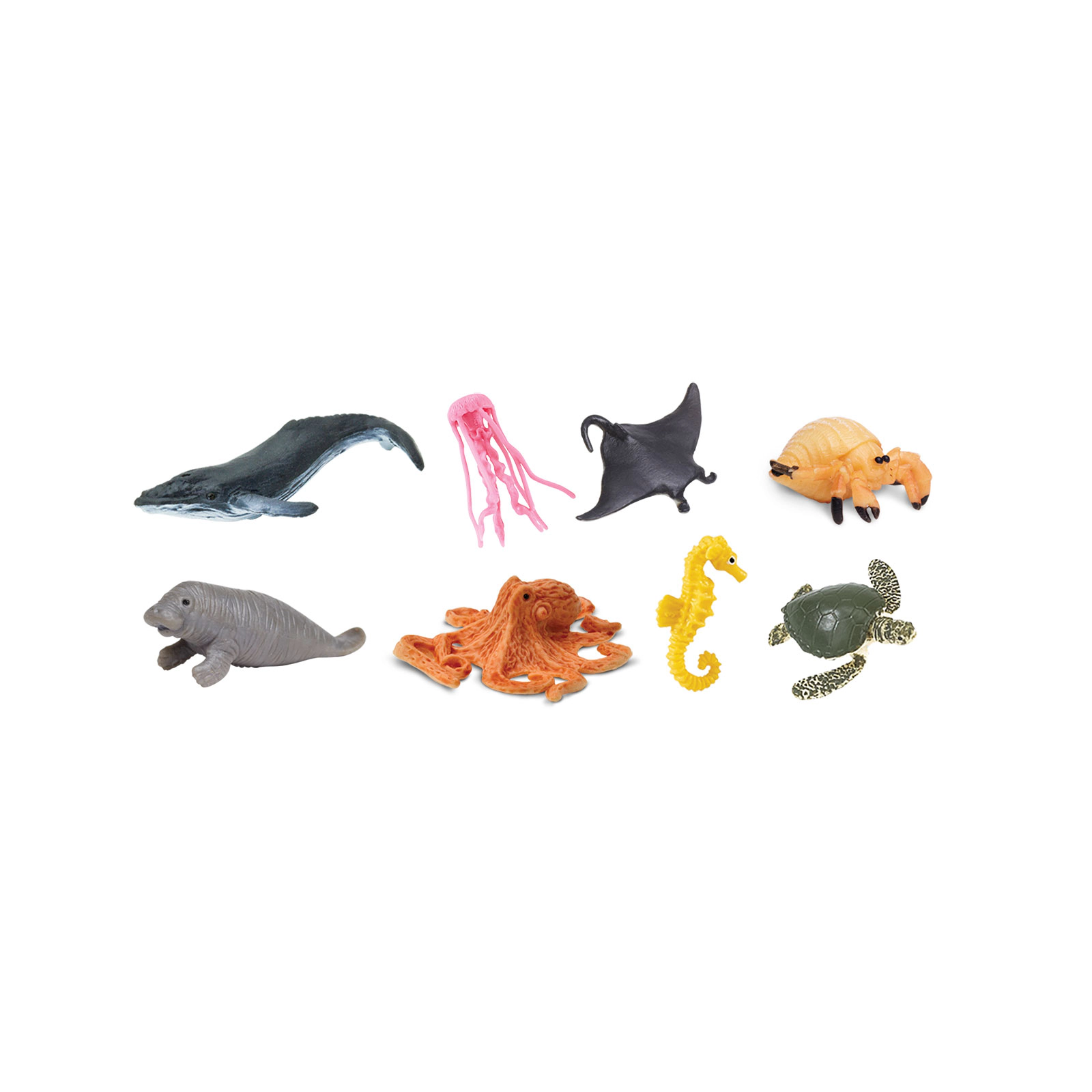 Safari Ltd. - Sea Life Fun Pack - 8 Mini Toy Figurines for Kids