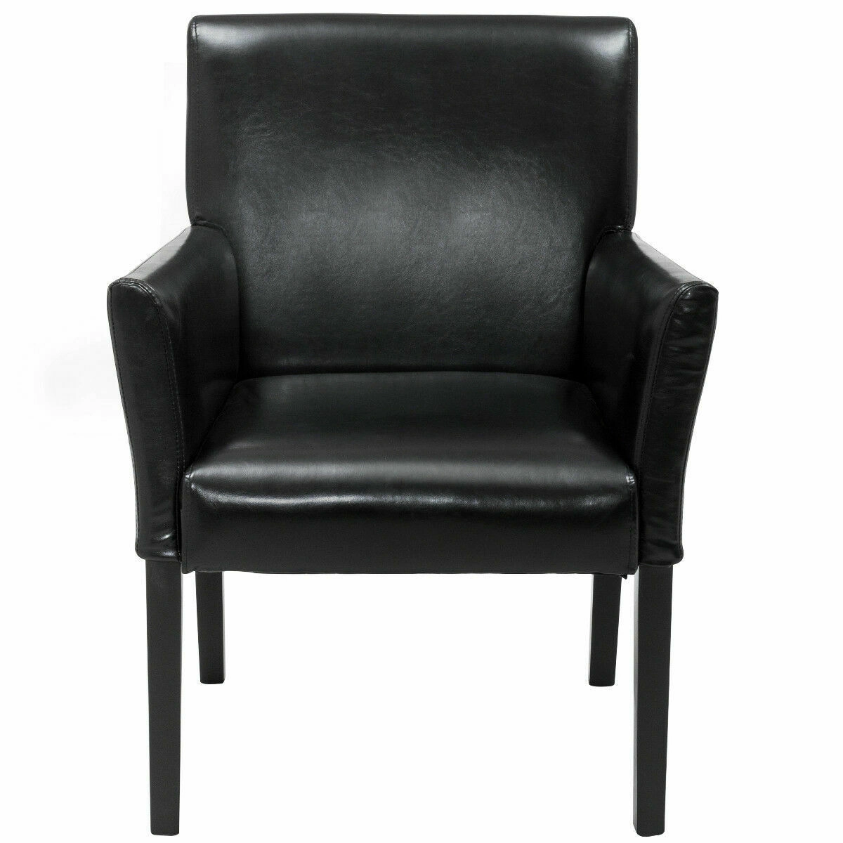 LJG Modern PU Leather Executive Arm Chair Sofa