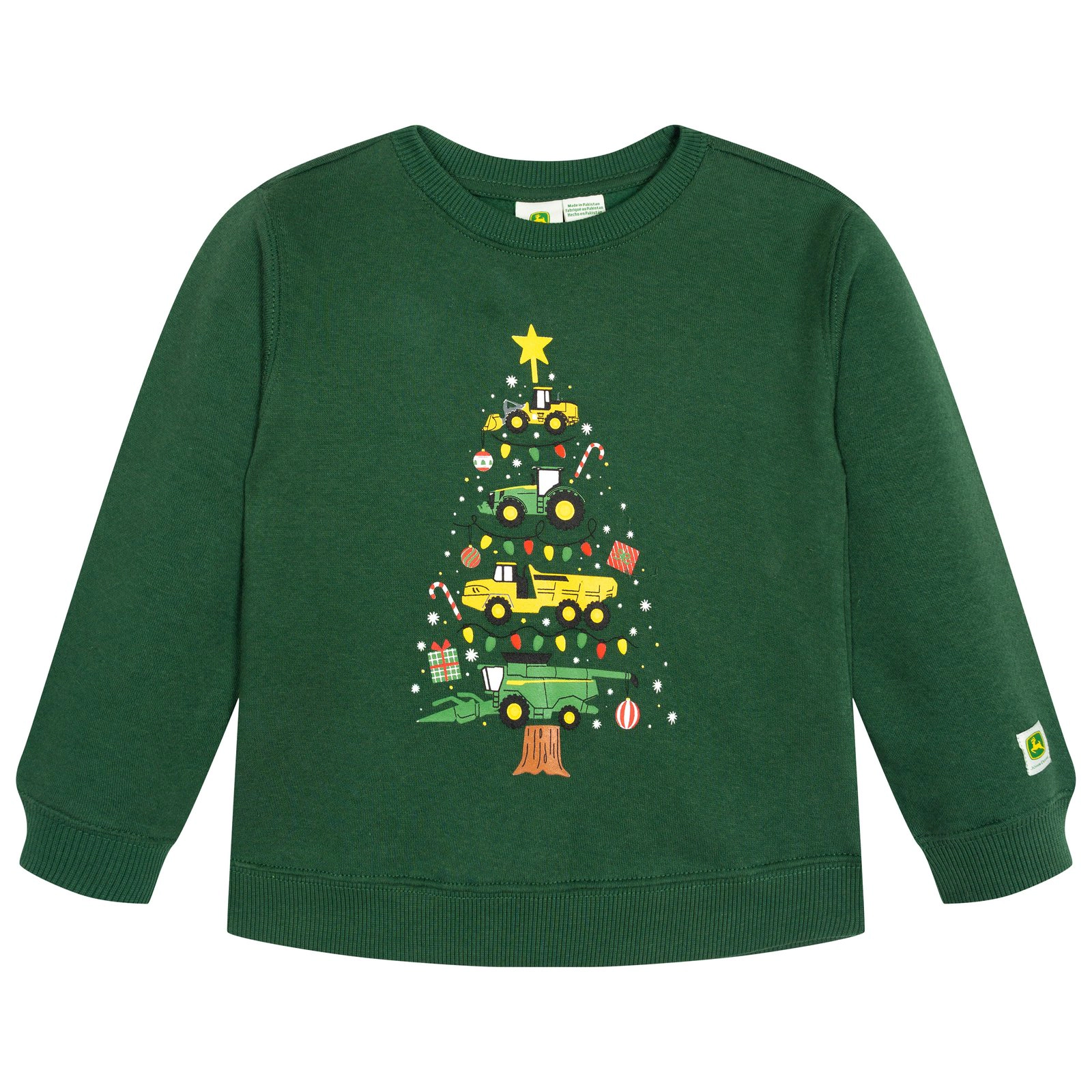 John Deere Holiday Fleece Pullover
