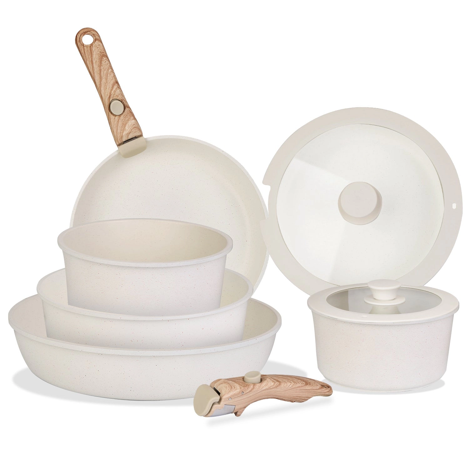 GBruno Nonstick 9-Piece Cookware Set