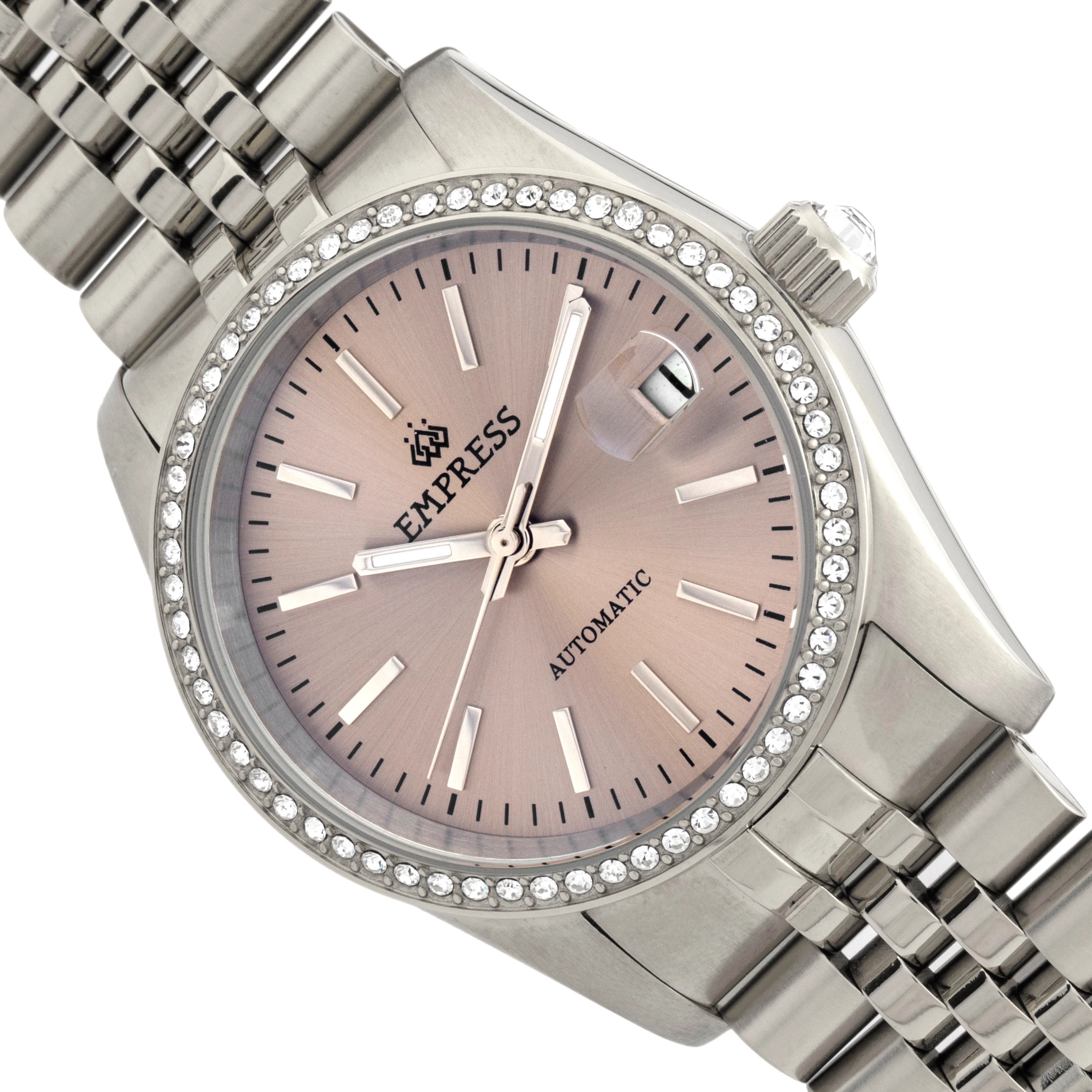 Empress Constance Automatic Bracelet Watch w/Date