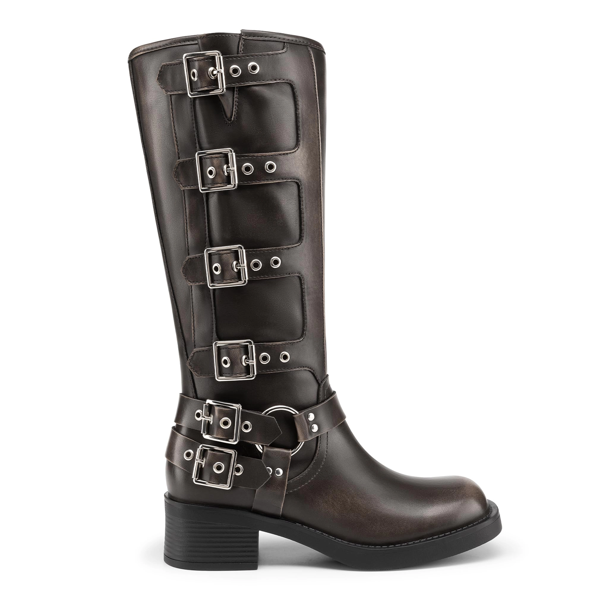 CovertSafe Women's Tall Biker Boots