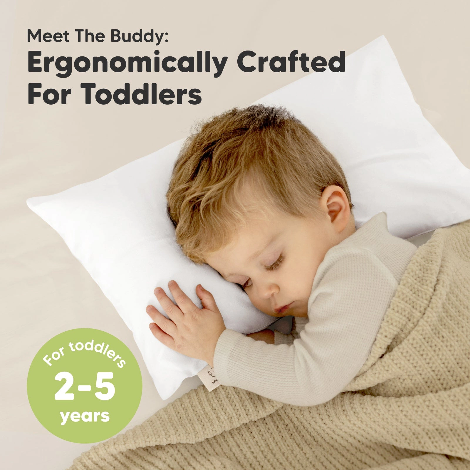 KeaBabies Buddy Toddler Pillow