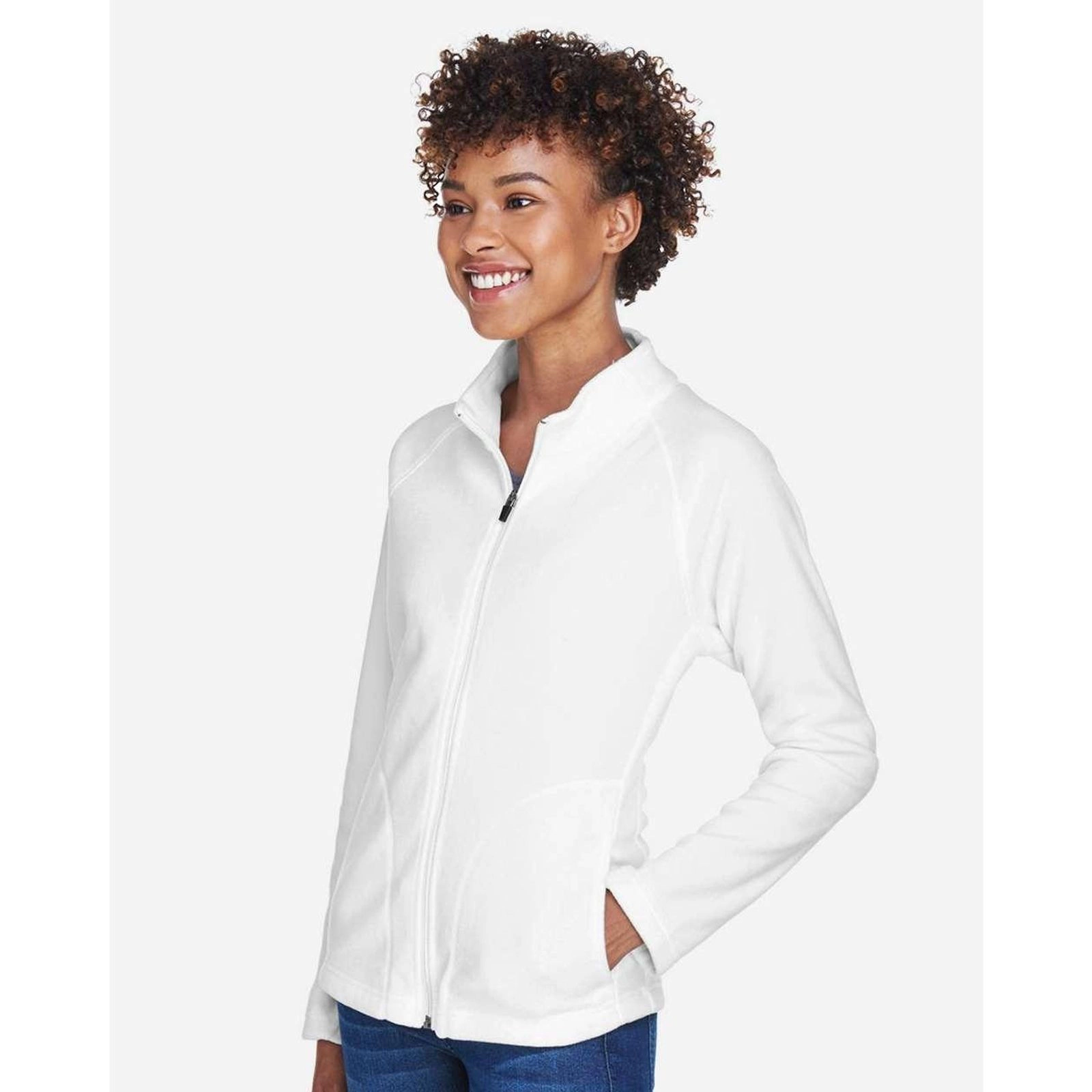Team 365 Womens Campus Microfleece Jacket