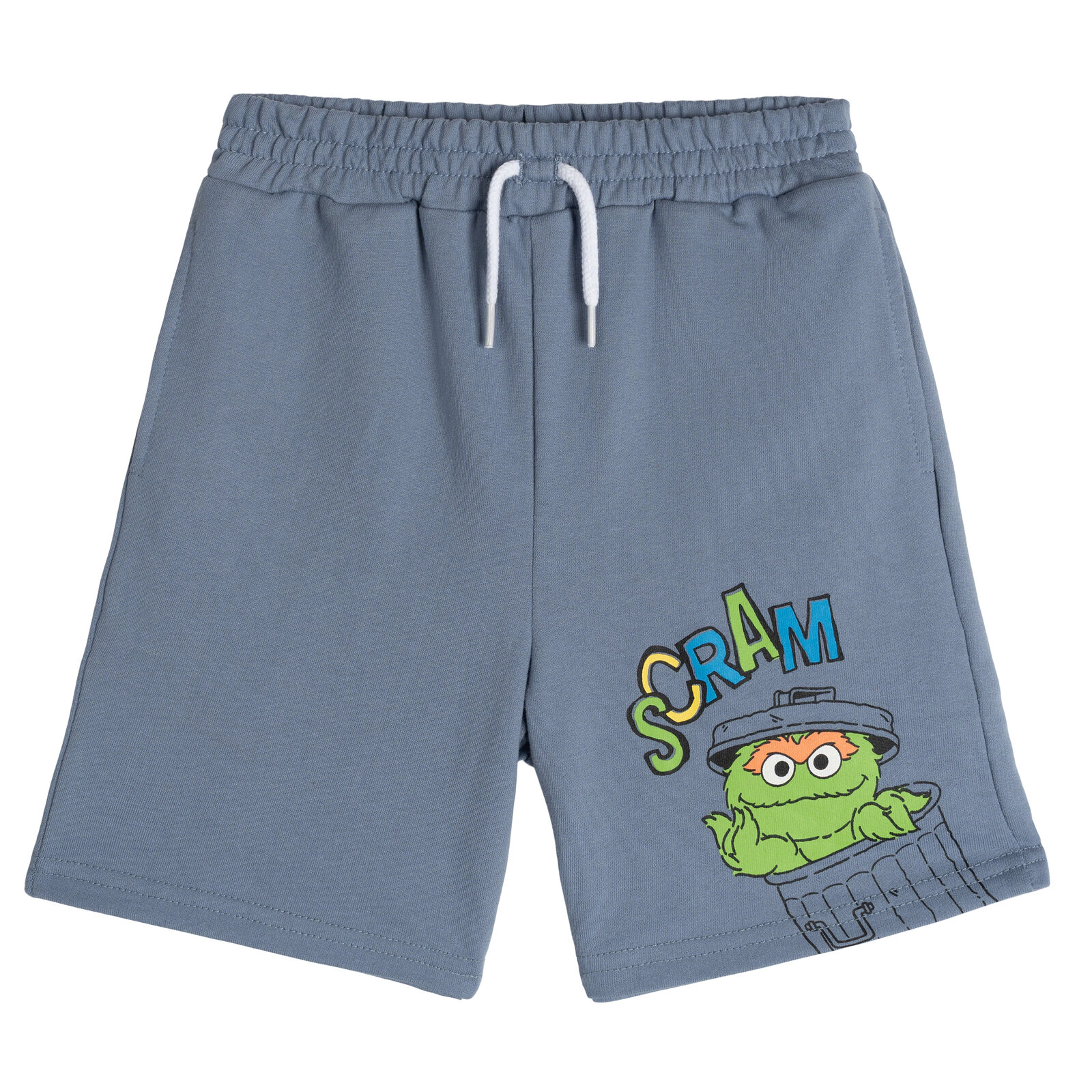 Sesame Street Boys' 3-Pack Athletic French Terry Shorts