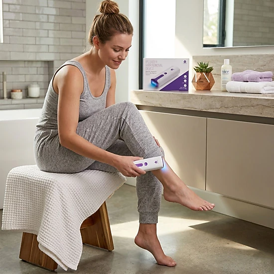 Pursonic Unisex IPL Hair Removal Device: Cooling Function, 999,999 Flashes & Adjustable Energy Levels
