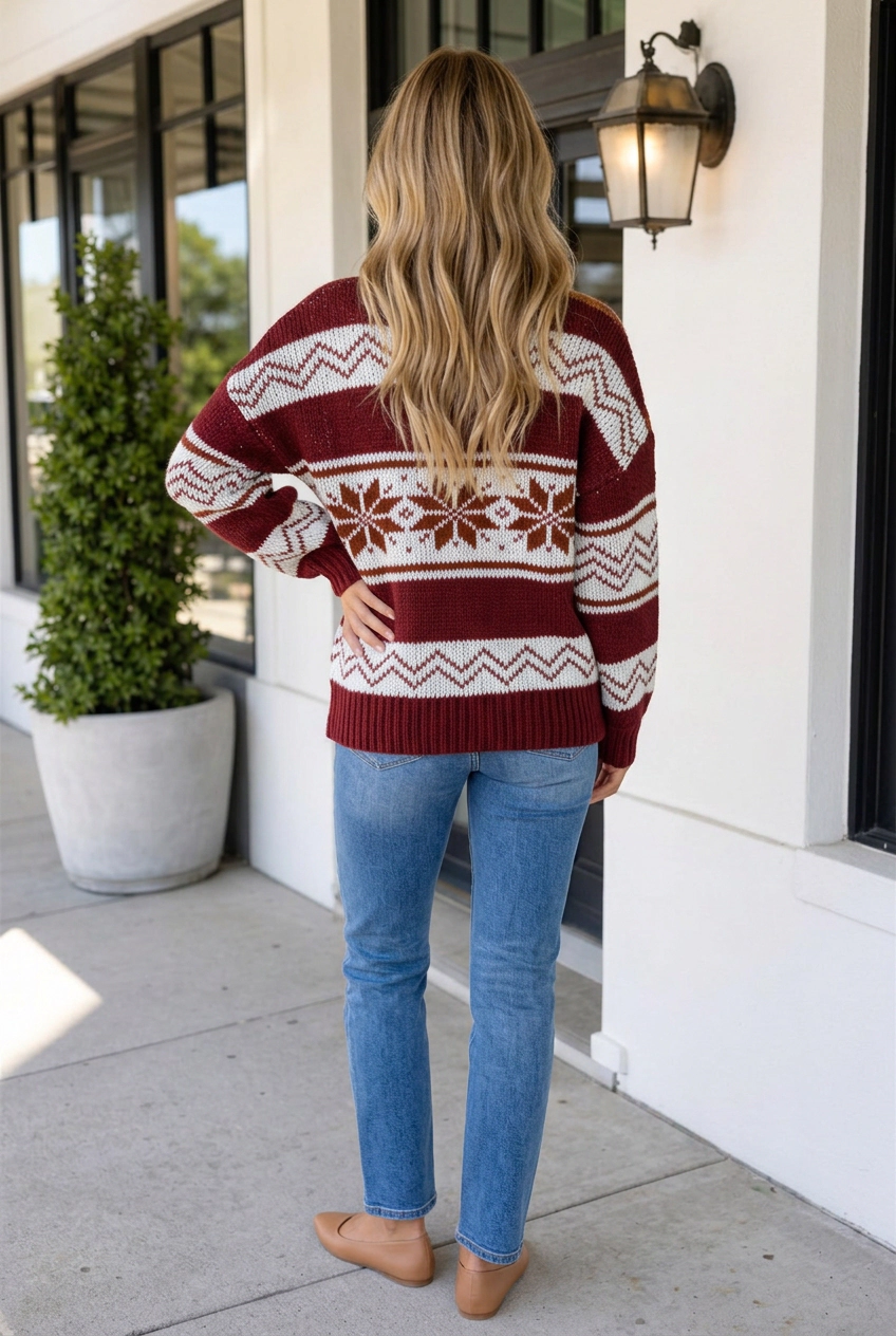 Threaded Pear Women's Sela Sleeve Regular Fit Cardigan
