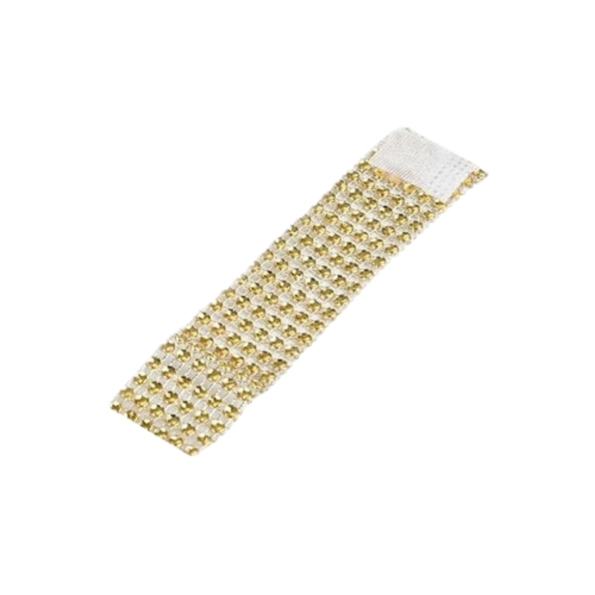 Home Collection Diamond Look Mesh Napkin Rings with Velcro