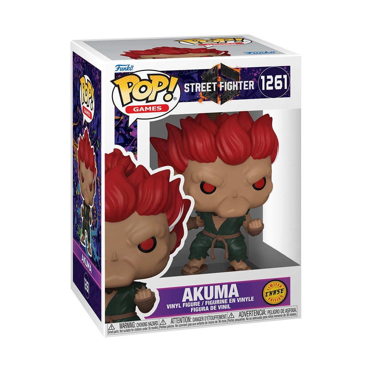 Funko Pop!Street Fighter: Akuma #1261 Chase
