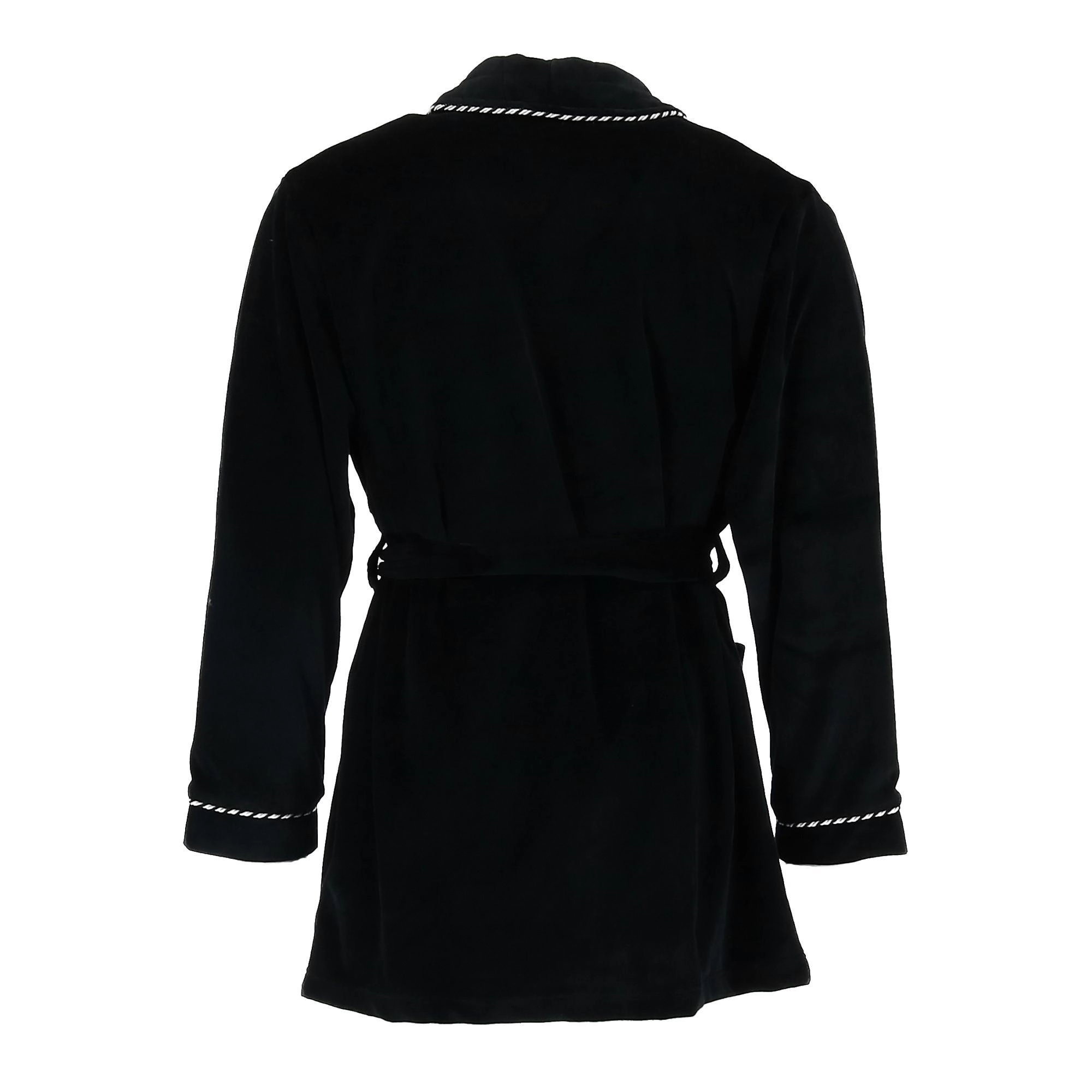Ascentix Men's Velour Smoking Jacket with Satin Lining