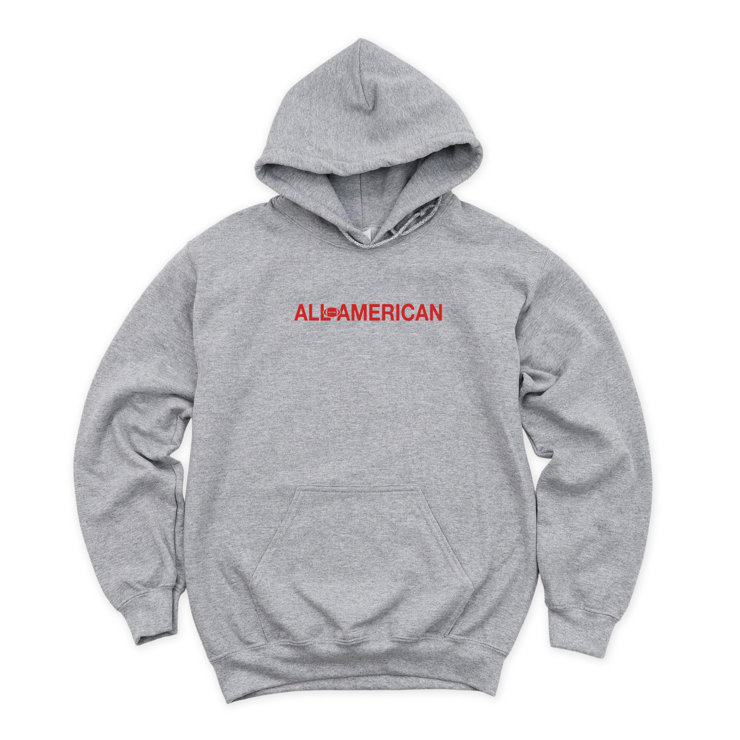 Simply Sage Market - Women's Graphic Hoodie All-American Football