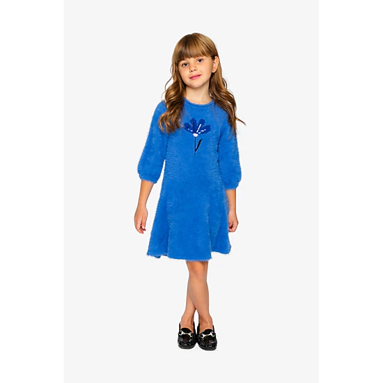 Deux par Deux Girls Hairy Knitted Dress
