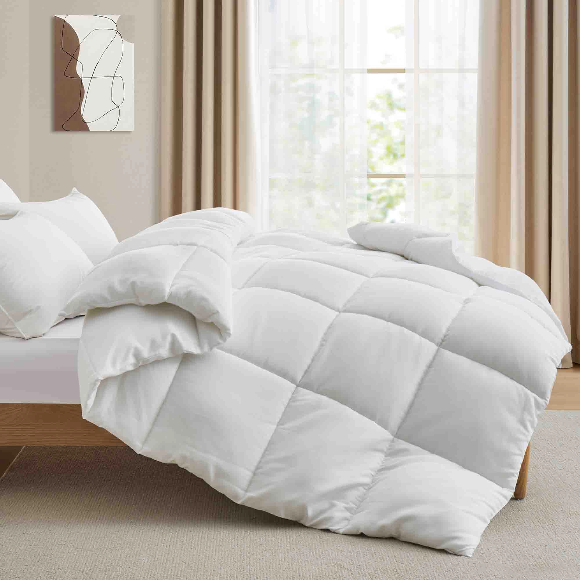 PEACENEST All Season Down Alternative Comforter Soft Duvet Insert