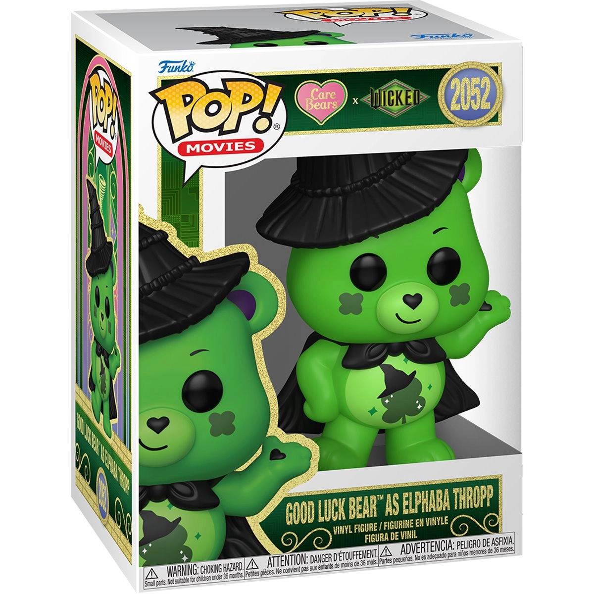 Funko Pop! Care Bears - Wicked: Good Luck Bear as Elphaba #2052