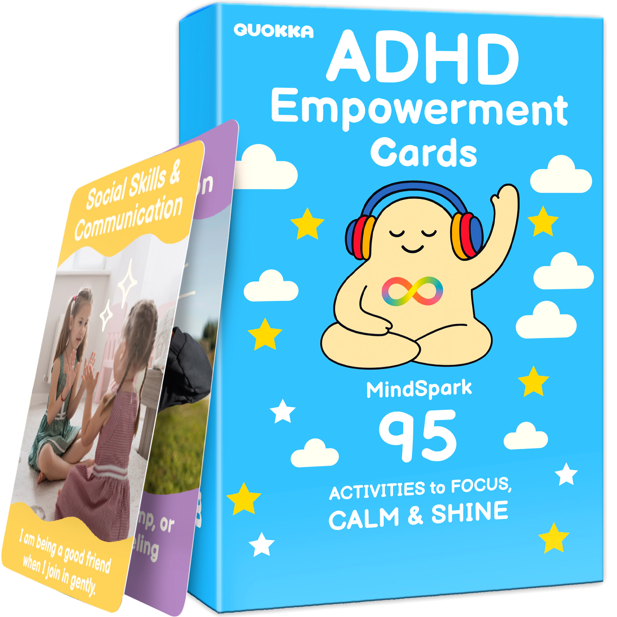 QUOKKA Autism Learning Cards for Kids, Emotional Regulation, Communication & Focus Activities