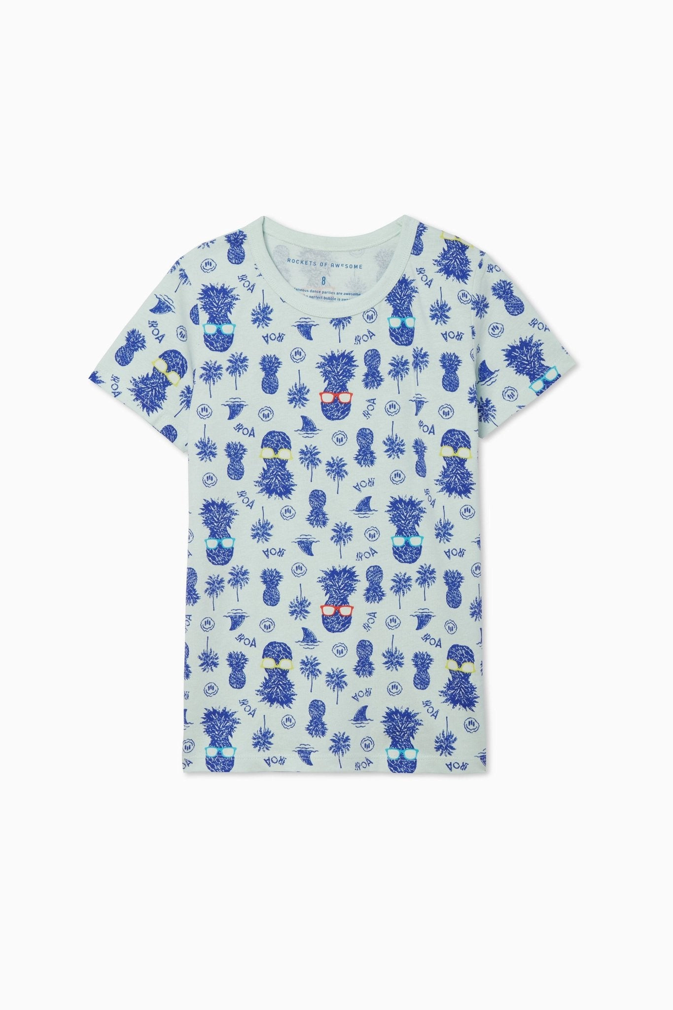 Rockets of Awesome Cool Pineapple PJ Set for Boys