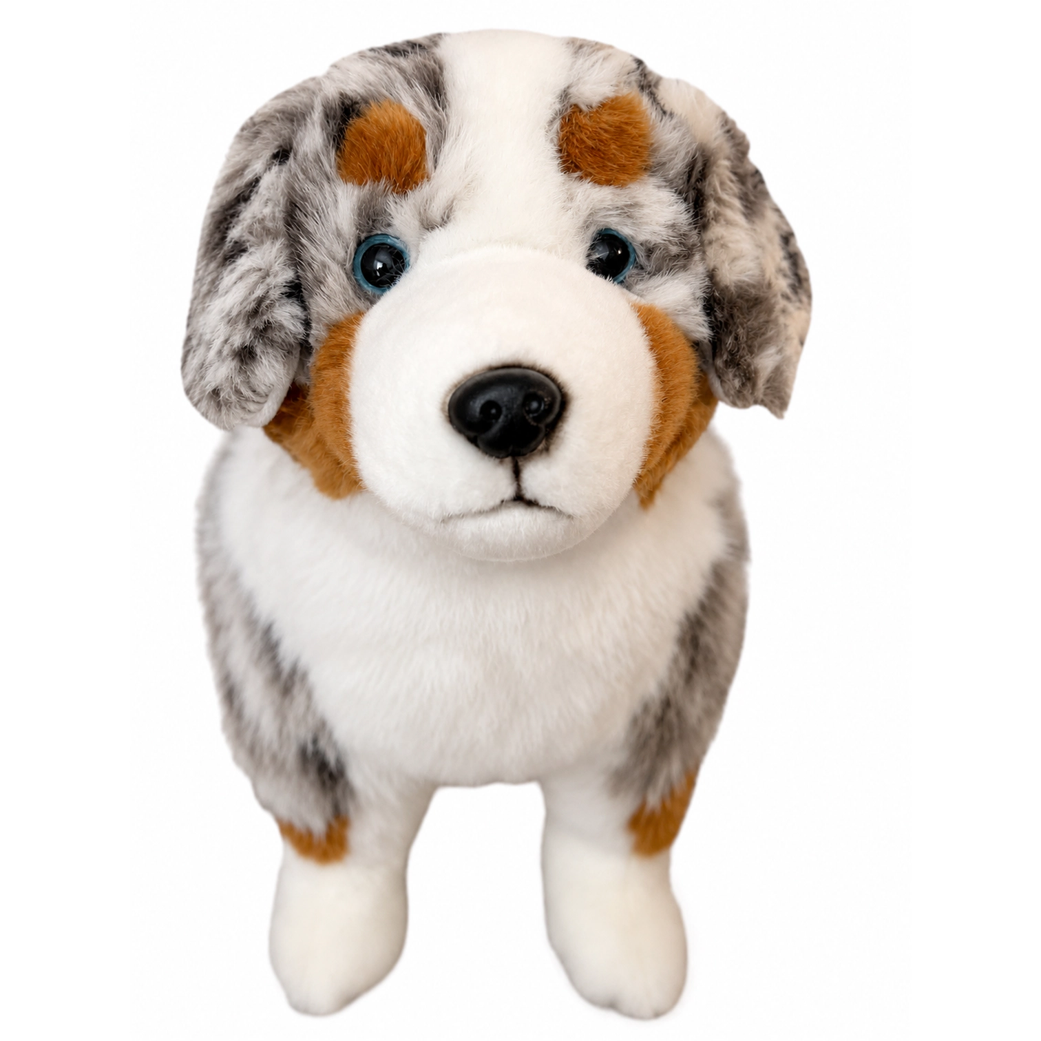 Auswella Plush® Shep 22-Inch Standing Australian Shepherd Plush Dog
