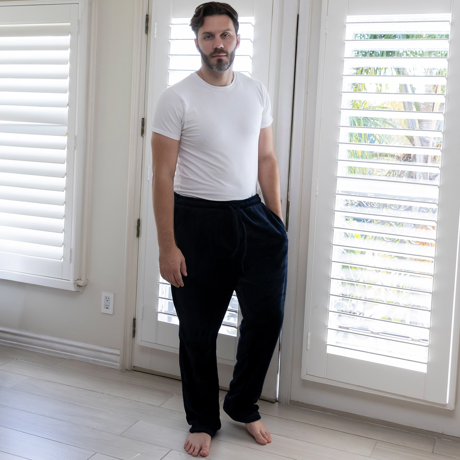 Gioberti Men's Super Soft Plush Pajama Pants