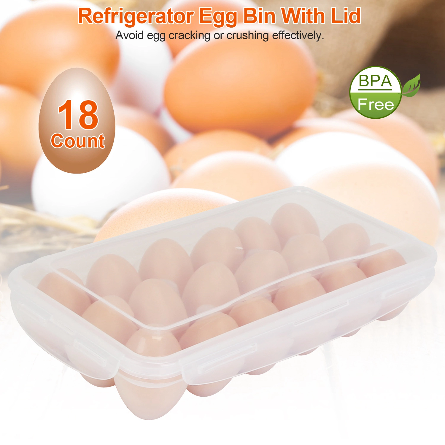 GBruno Stackable Egg Storage Container