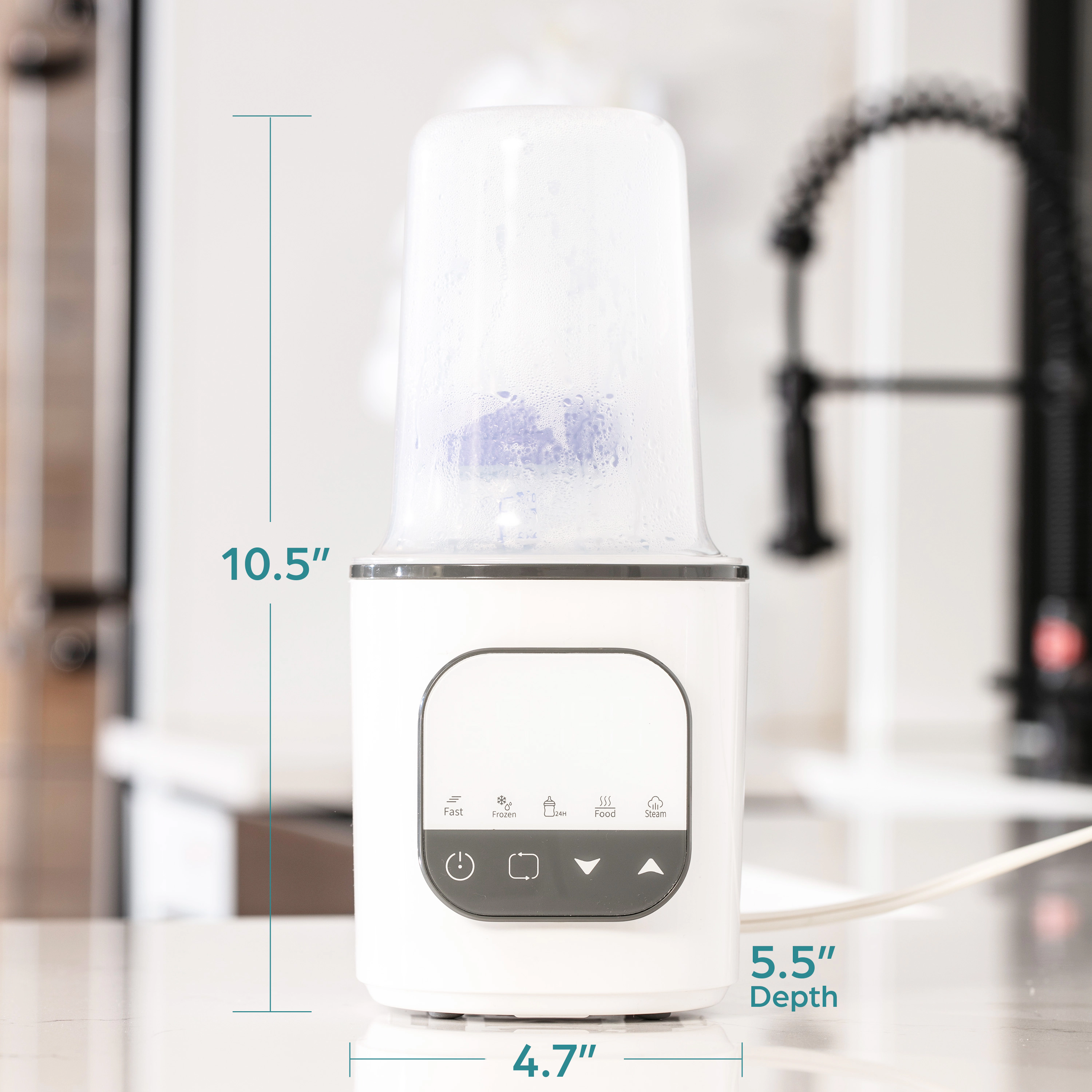 Sperric Baby Bottle Warmer - Fast Milk Warmer with Temperature Control, Sterilizer & Timer for Formula and Breast Milk