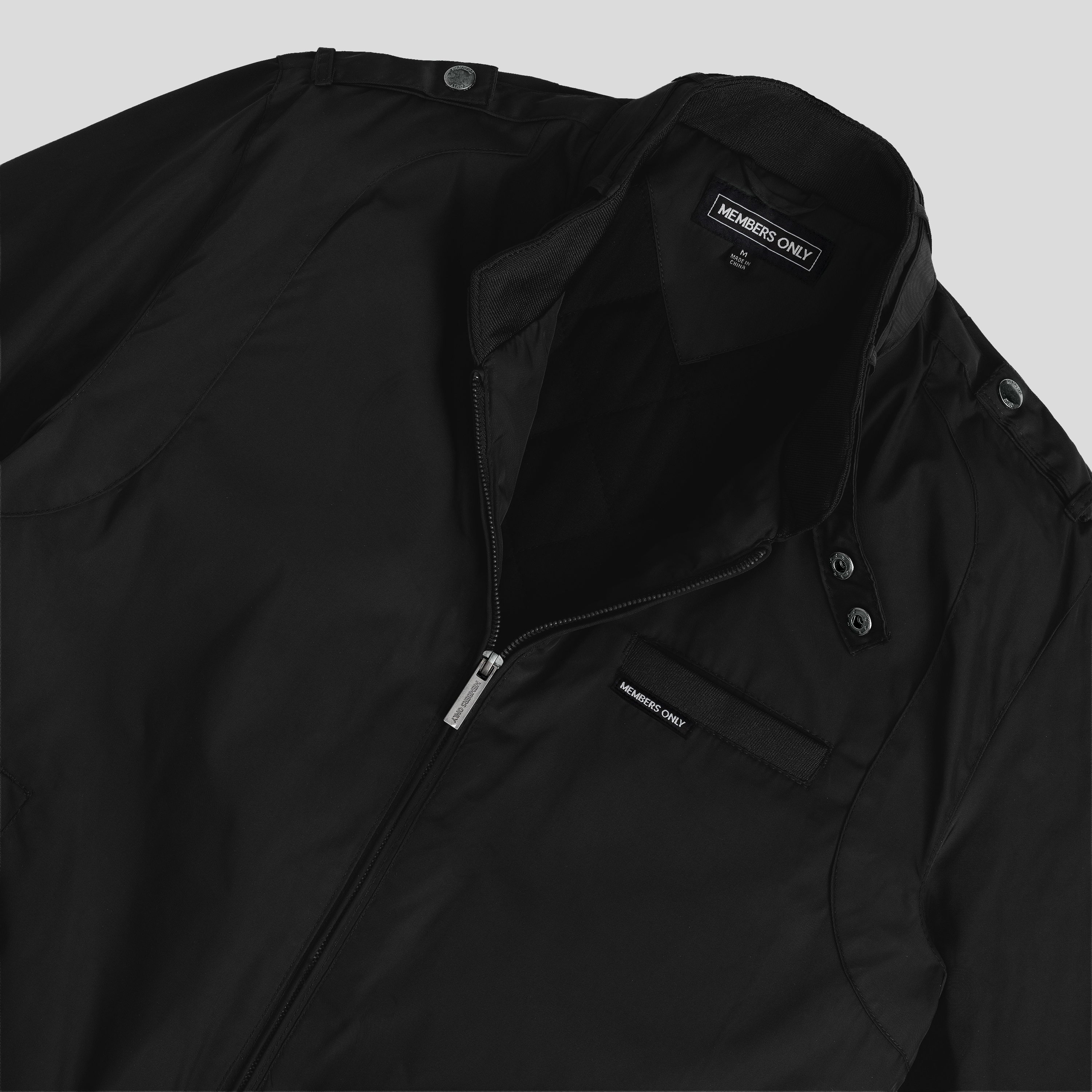 Members Only Men's Iconic Racer Quilted Lining Jacket