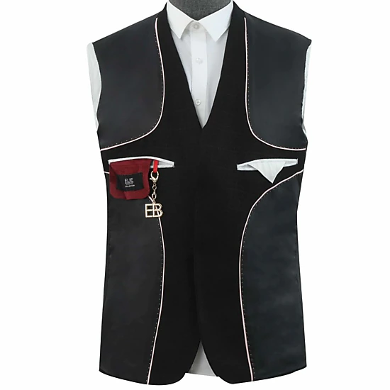 Elie Balleh Boys Slim Fit Mélange Jacket