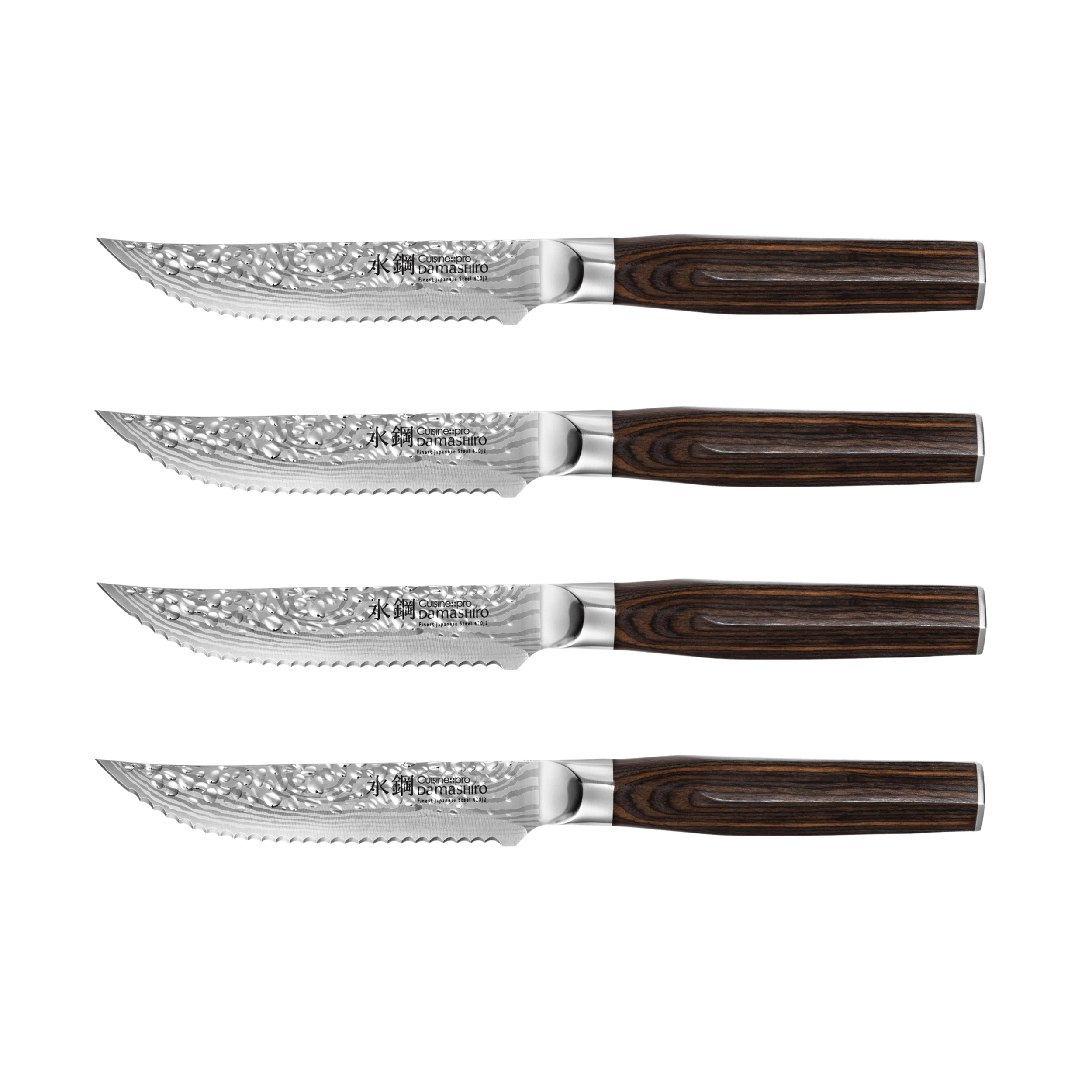 Cuisine::pro® Damashiro EMPEROR® Steak Knife Set Of 4