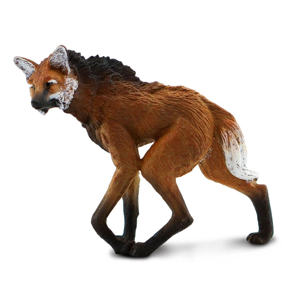 Safari Ltd. - Maned Wolf Kids Toy Figure