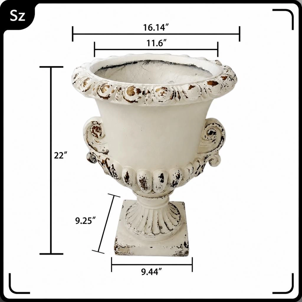 WOW PIONEER Large Tall Round Planter