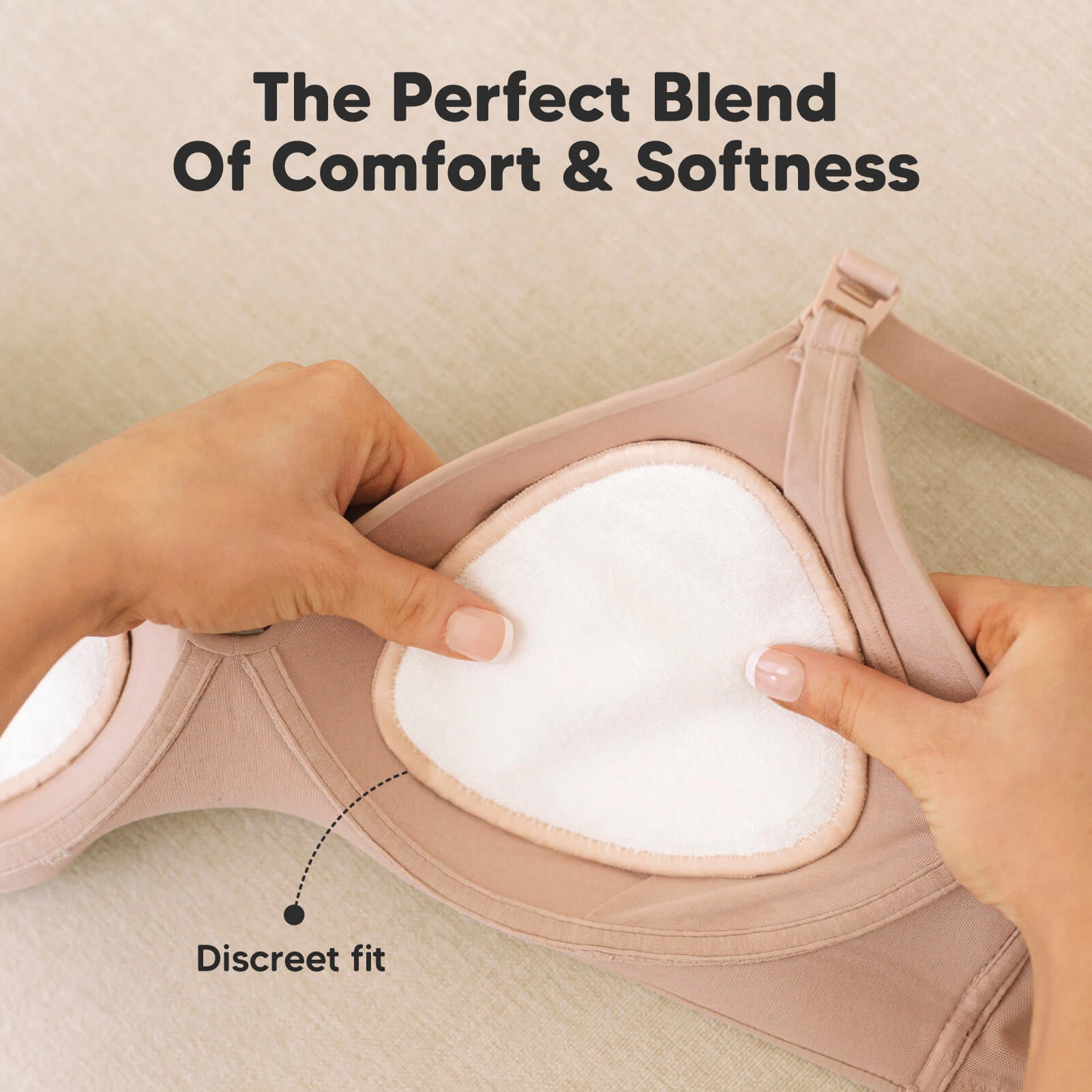 KeaBabies Contour Nursing Pads (Neutrals)