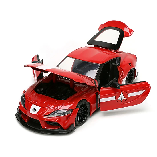 Jada Collectible 2020 Toyota Supra Red With Graphics And Miriya
