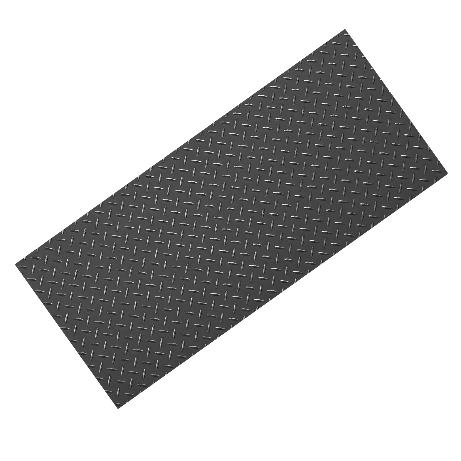 HONGGE Garage Floor Roll Garage Flooring Mat 2.2 mm Thick ened PVC Diamond Plate Floor Protector Mat with Double-sided