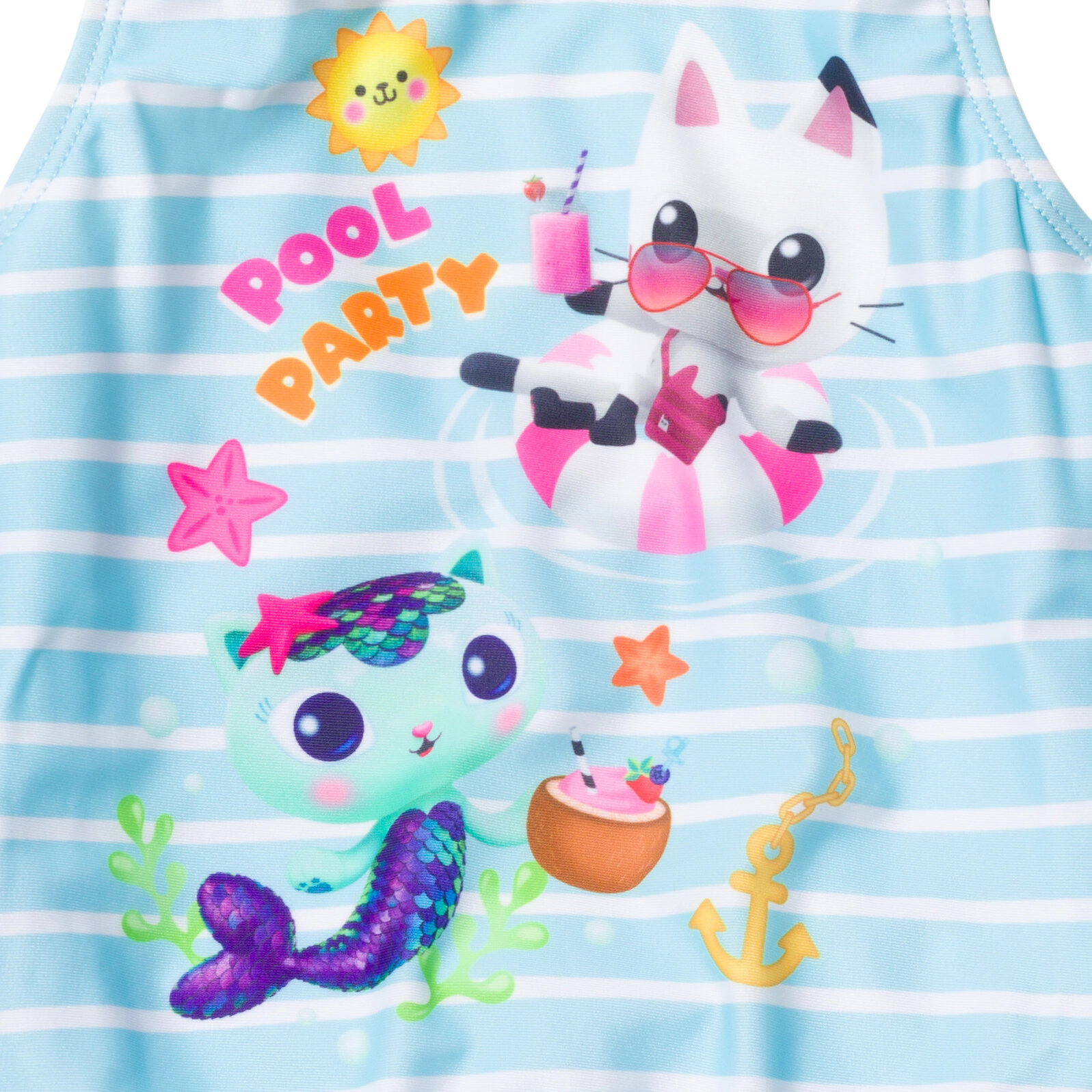 Dreamworks Gabby's Dollhouse Girls' One Piece Bathing Suit