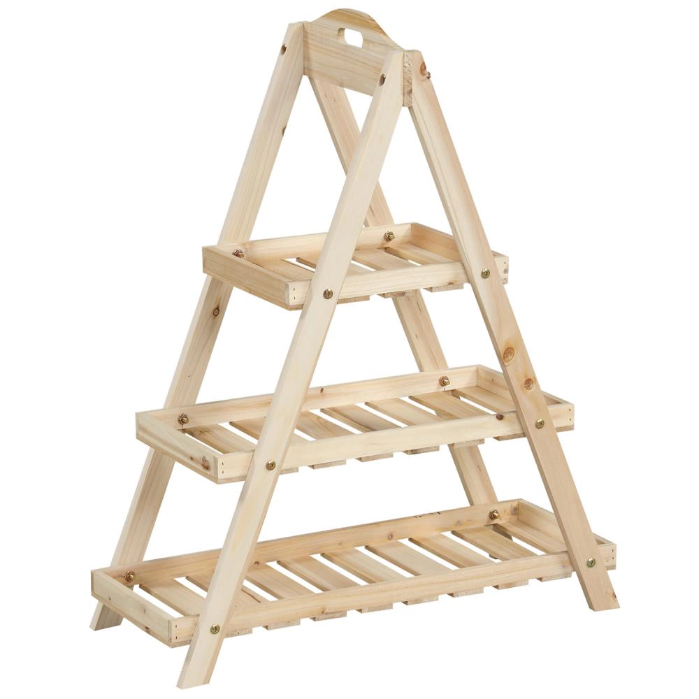 Hivvago 3-Tier Plant Stand Flower Pot Display Shelf