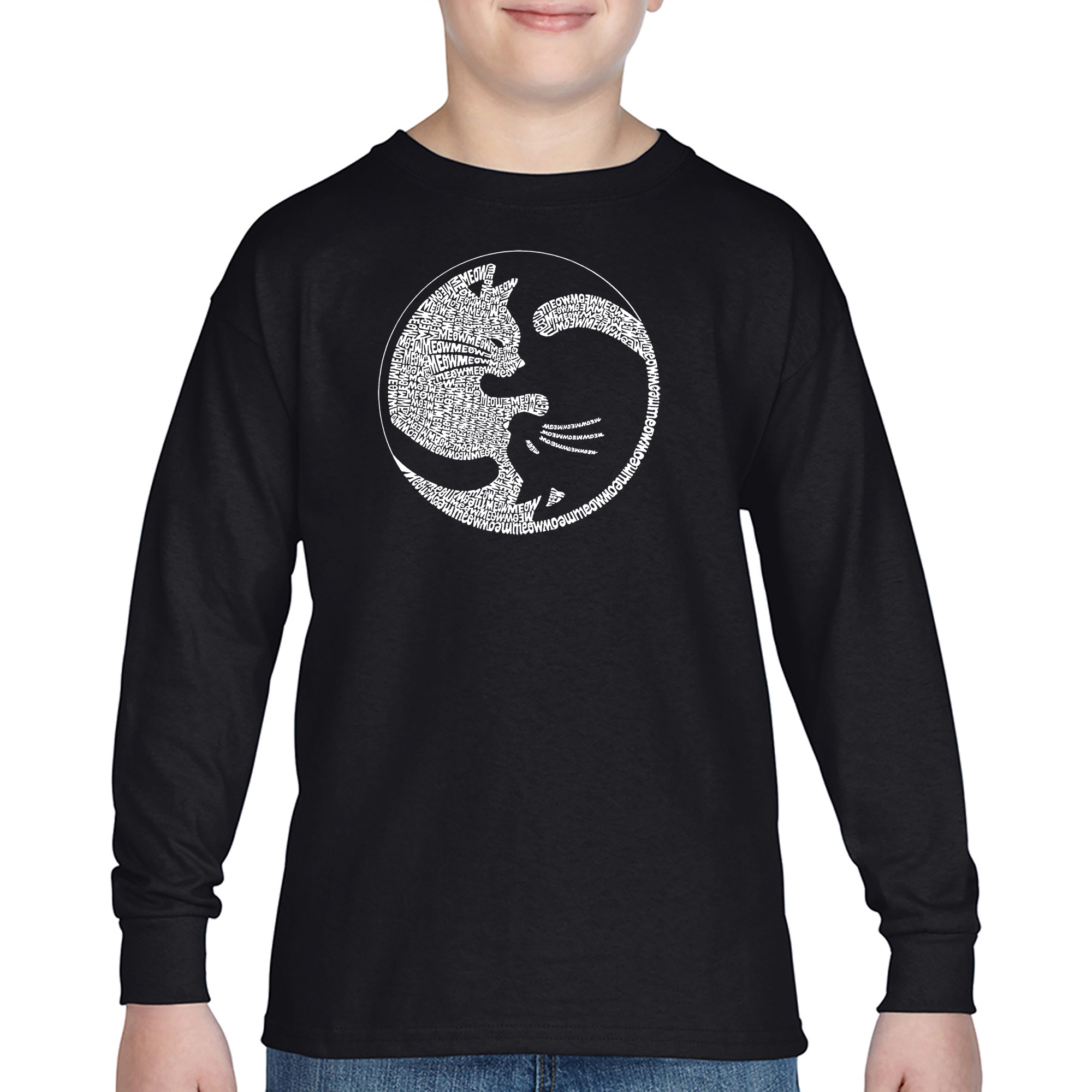 LA Pop Art Boys Long Sleeve T-Shirt