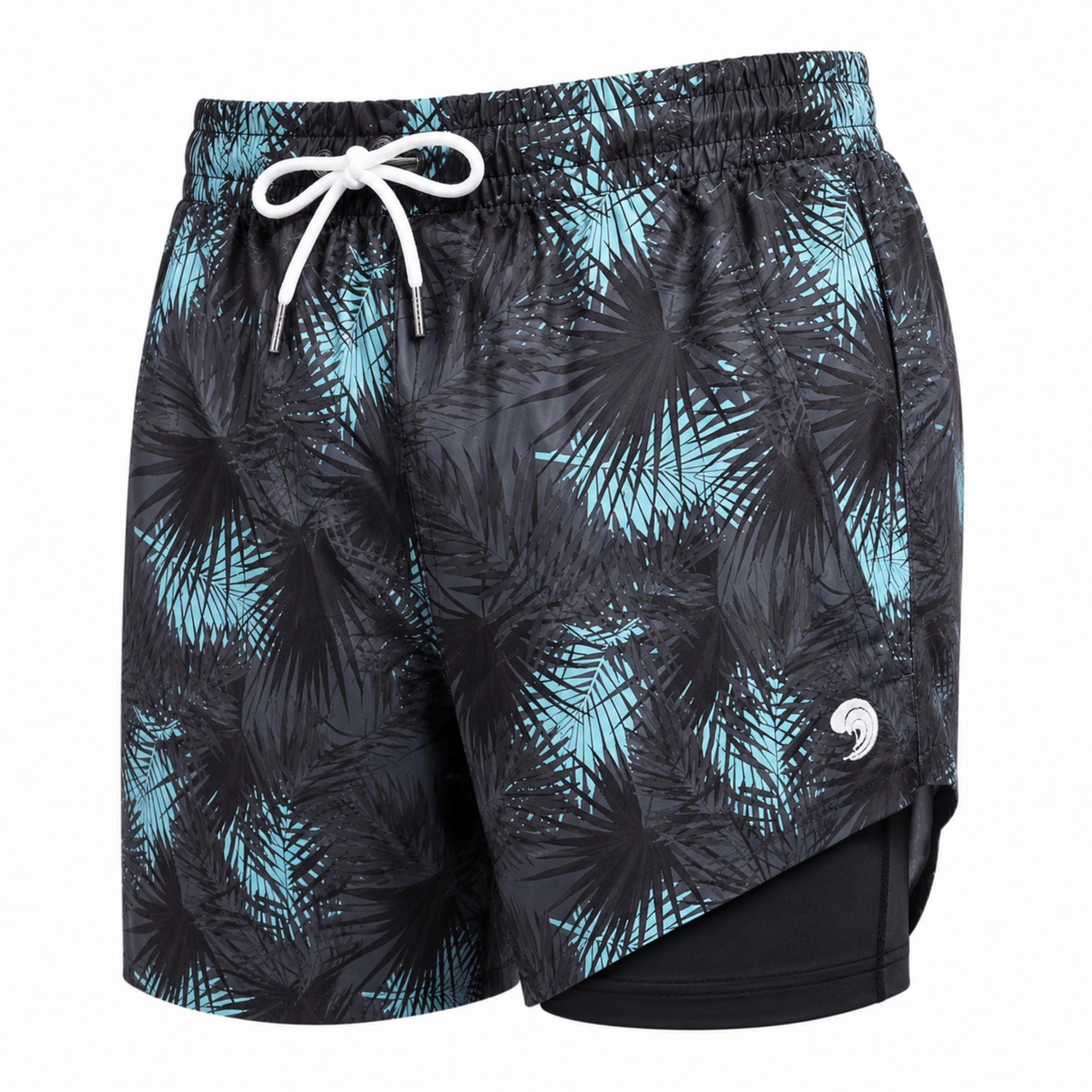 Dry Pocket Men's Waterproof Swim Shorts With A