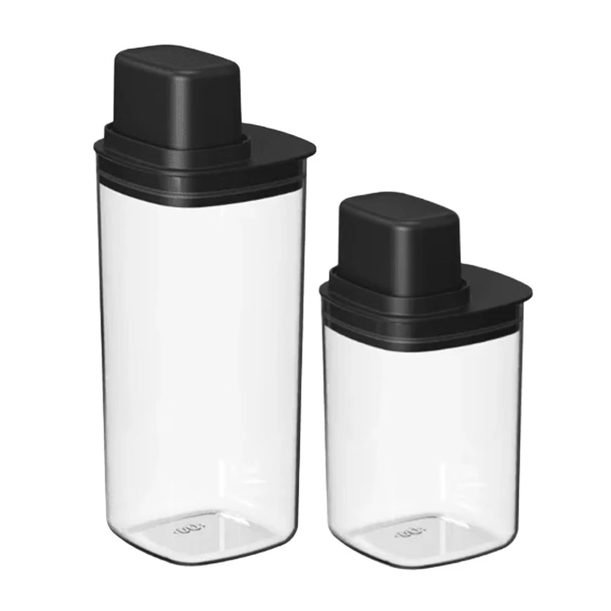 OU Food Storage Container Set, 4 Cup & 6 Plastic w/ Measuring Leak Proof Lids, 2 Pack