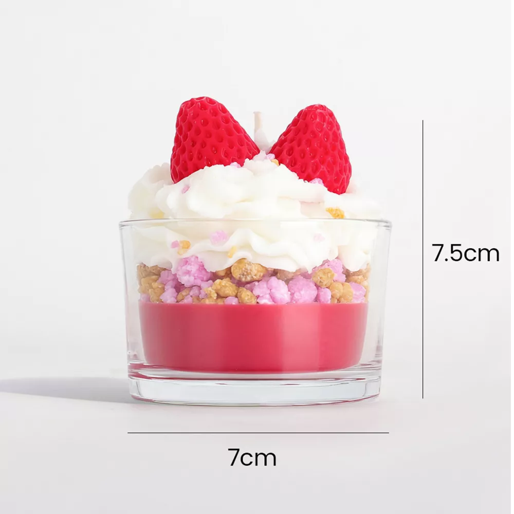 Jellycup Unisex Dessert Collection Candle Trio Set of 3