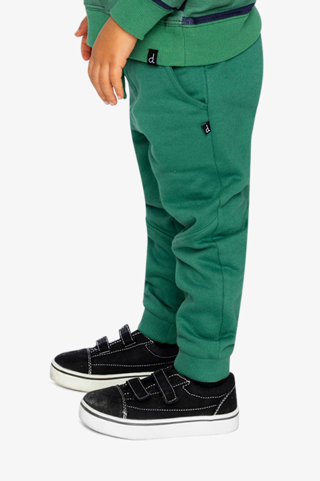 Deux par Boys Fleece Drawstring Adventure Sweatpants with Side Pockets