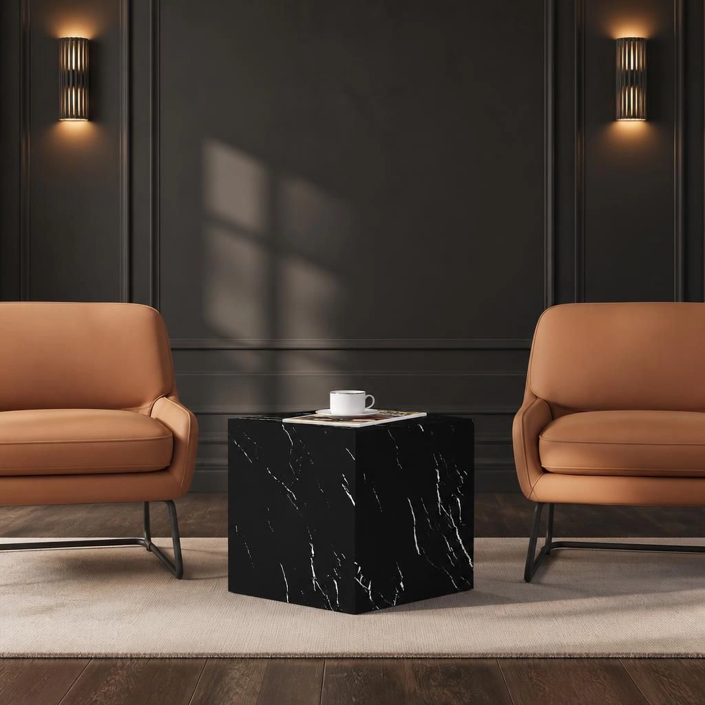 GOODSILO Compact Square Multipurpose Side Table