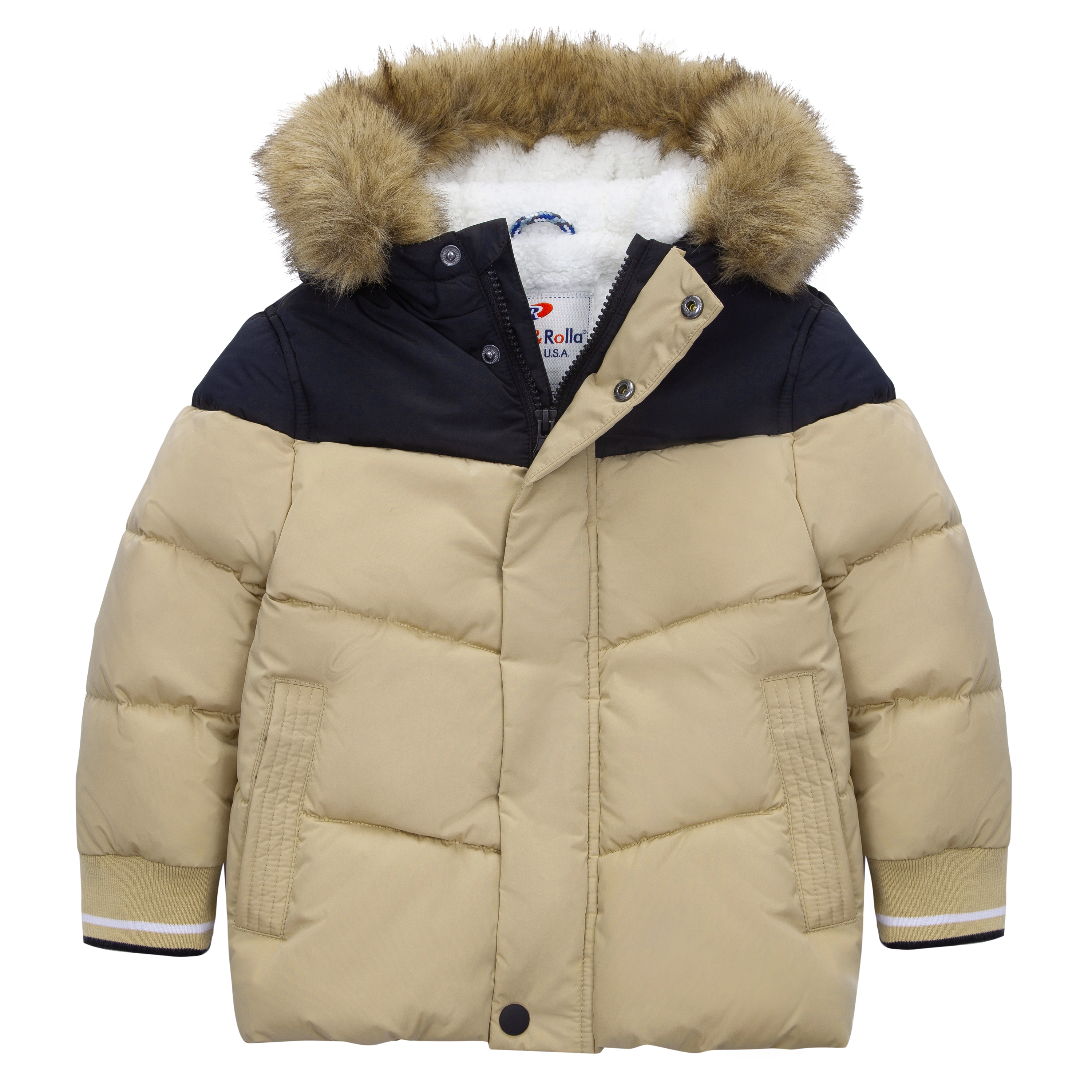 Rokka&Rolla Toddler Boys Heavy Winter Coat