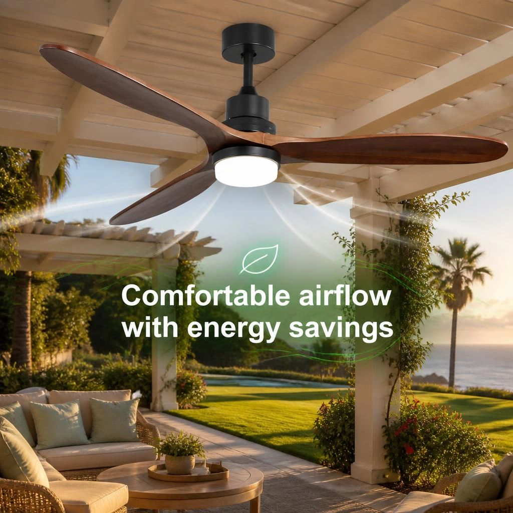 ELEMENT ACE Low Profile Quiet Ceiling Fan