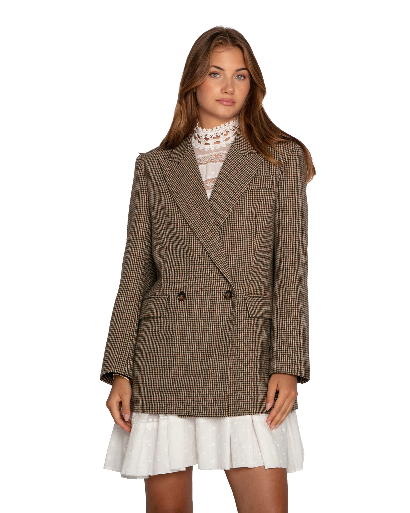 Belle & Bloom Womens Big Brother Talk Blazer
